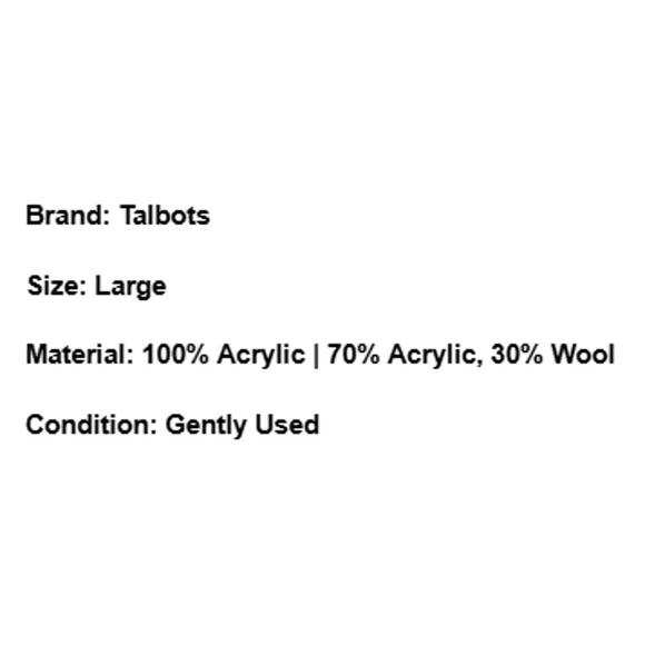 Talbots Poncho Sweater Fringe Buffalo Plaid Western Equestrian Red Black Large - Picture 6 of 6